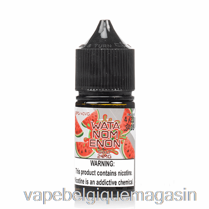 Vape Jetable Sel De Watanomenon - E-liquides Nomenon - 30ml 24mg